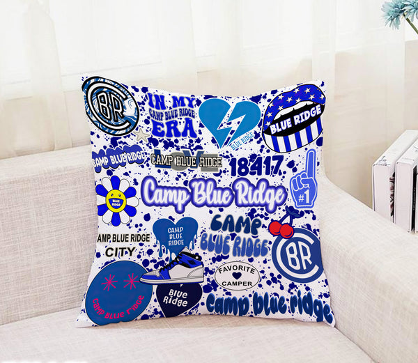 Camp Bunk Kids Autograph Pillow – Perfect for Sleepovers, Camp Memories, and Personalized Gifts (Camp Blue Ridge)