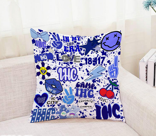 Camp Bunk Kids Autograph Pillow – Perfect for Sleepovers, Camp Memories, and Personalized Gifts (Camp IHC)