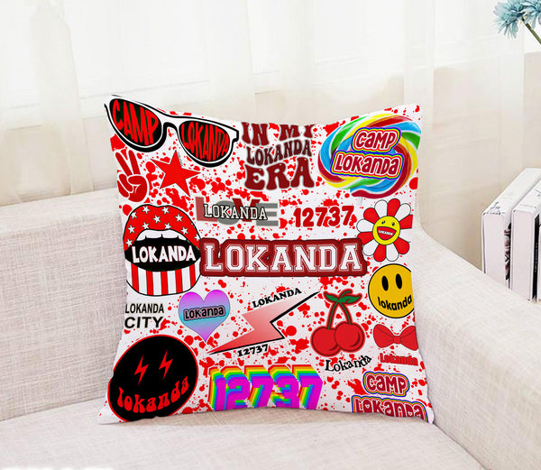 Camp Bunk Kids Autograph Pillow – Perfect for Sleepovers, Camp Memories, and Personalized Gifts (Camp Lokanda)