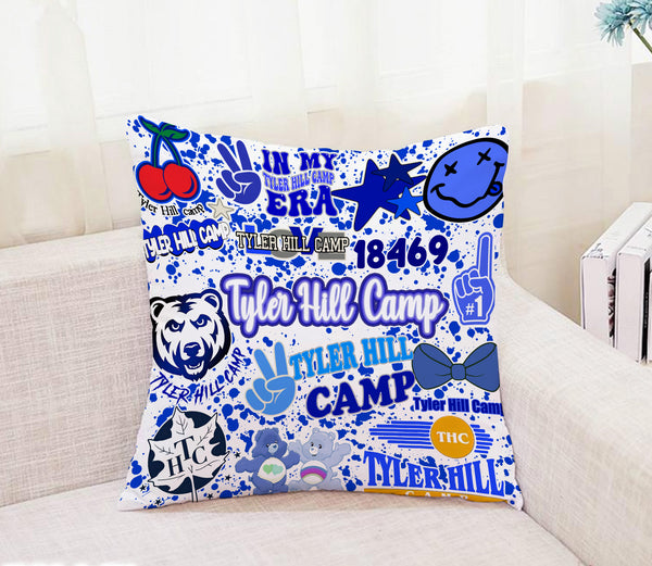 Camp Bunk Kids Autograph Pillow – Perfect for Sleepovers, Camp Memories, and Personalized Gifts (Camp Tyler Hill)