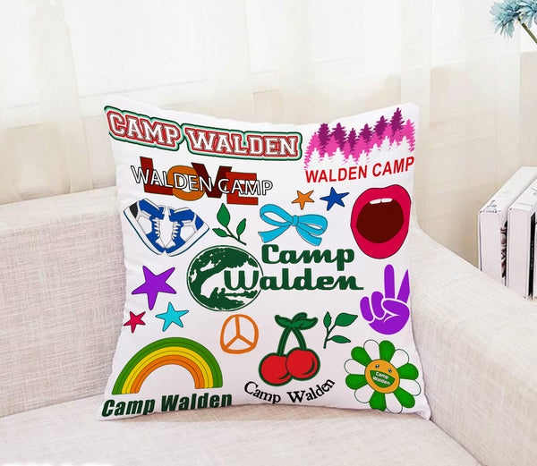 Camp Bunk Kids Autograph Pillow – Perfect for Sleepovers, Camp Memories, and Personalized Gifts (Camp Walden)