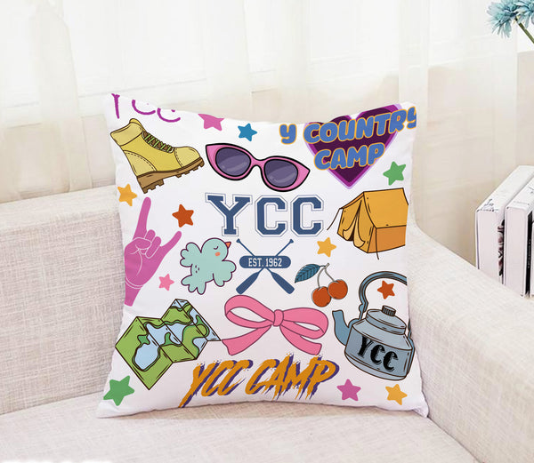 Camp Bunk Kids Autograph Pillow – Perfect for Sleepovers, Camp Memories, and Personalized Gifts (Camp Y Country)