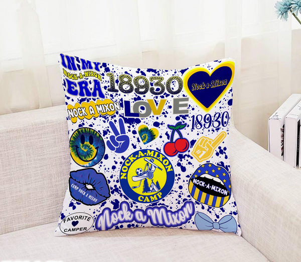 Nock-A-Mixon Camp Autograph Pillow – The Ultimate Camp Keepsake!