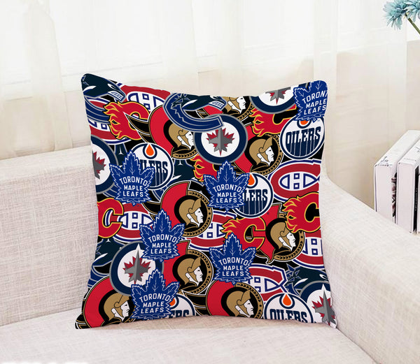 Camp Bunk Kids Autograph Pillow – Perfect for Sleepovers, Camp Memories, and Personalized Gifts (Toronto Maple Leafs)