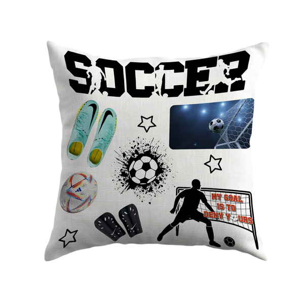 Soccer Camp Autograph Pillow – The Ultimate Keepsake for Soccer Players!