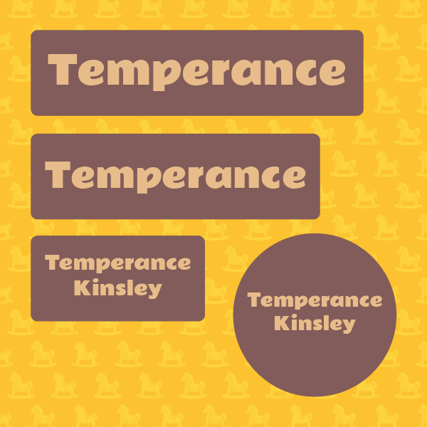 53 Multi-Pack Camp Name Labels