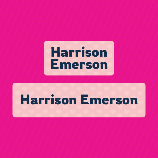 155 Combo Pack Name Labels