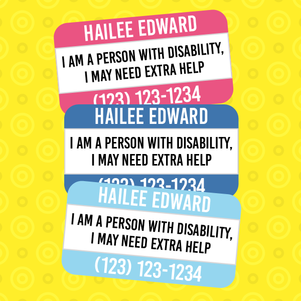 30 Special Needs Identification Labels