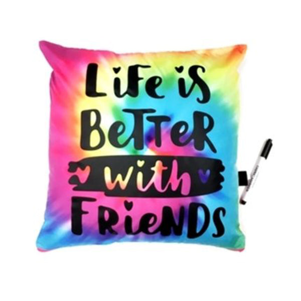 Camp Bunk Kids Autograph Pillow – Perfect for Sleepovers, Camp Memories, and Personalized Gifts