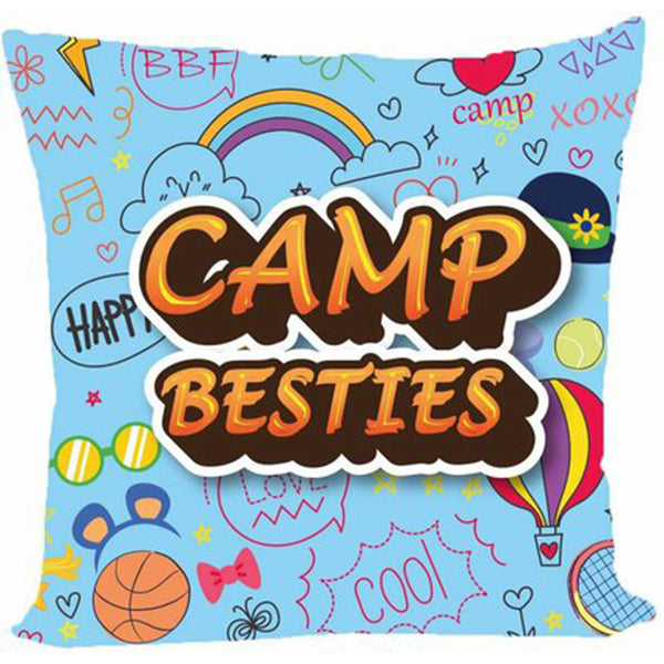 Camp Bunk Kids Autograph Pillow – Perfect for Sleepovers, Camp Memories, and Personalized Gifts (Camp Besties)