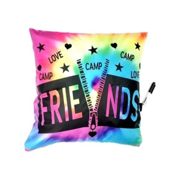 Camp Bunk Kids Autograph Pillow – Perfect for Sleepovers, Camp Memories, and Personalized Gifts