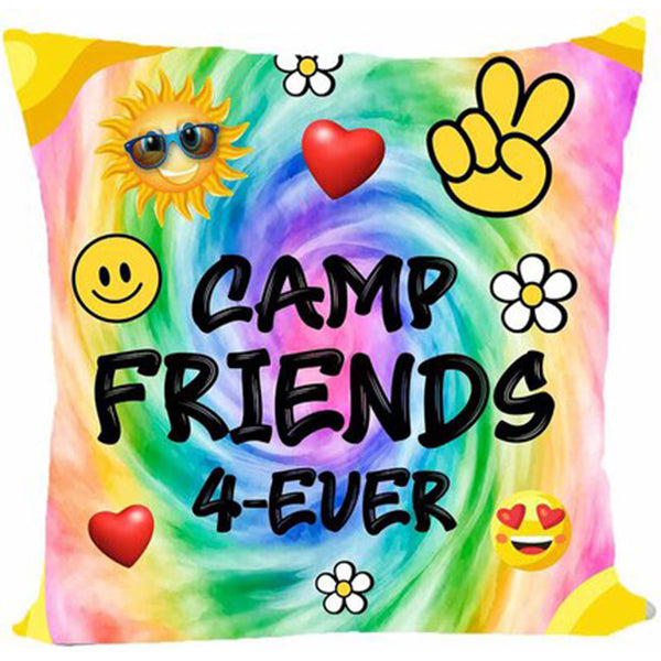 Camp Bunk Kids Autograph Pillow – Perfect for Sleepovers, Camp Memories, and Personalized Gifts (Camp Friends 4ever)